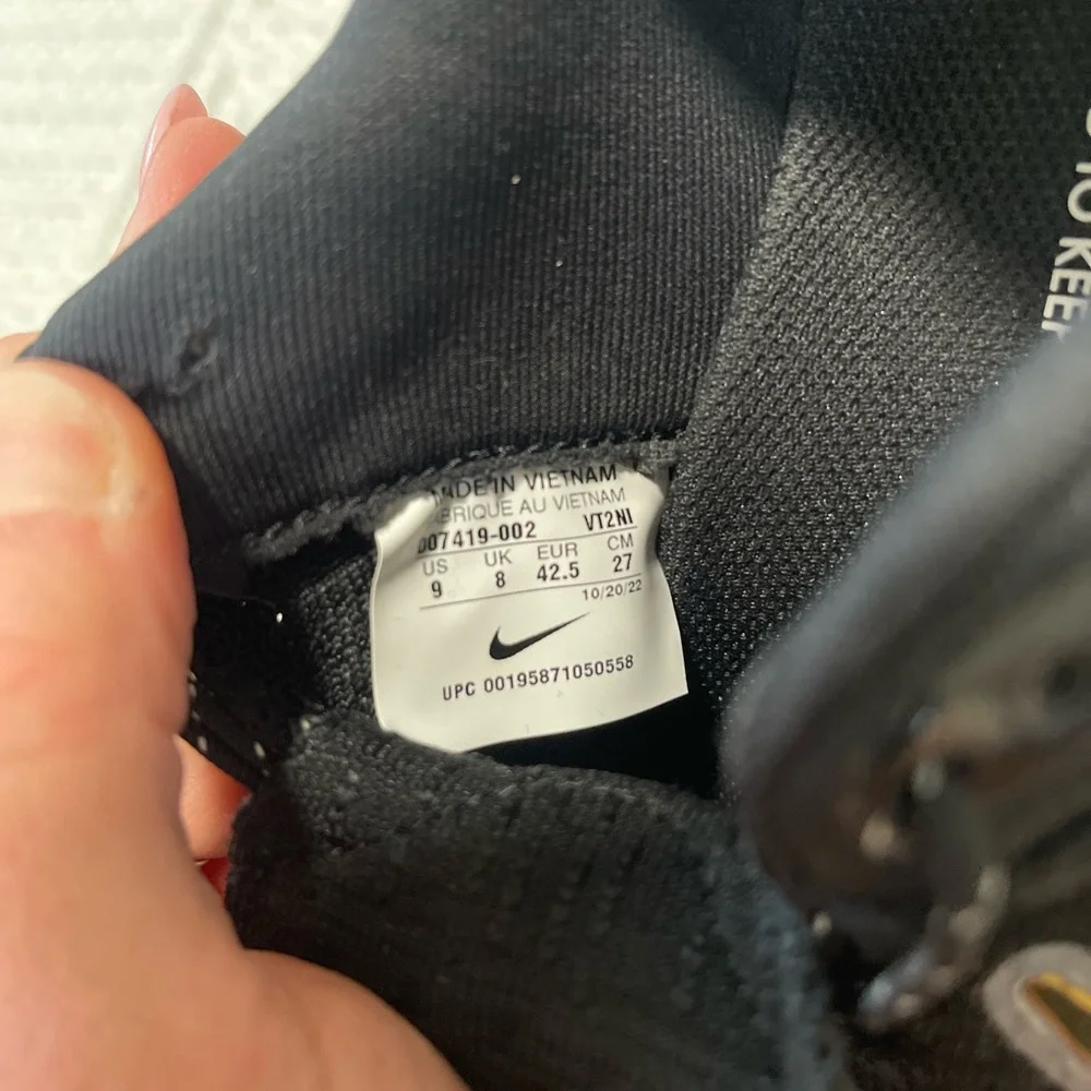 Nike React Infinity Flyknit Running Gym Shoes - Size 9 - Picture 5 of 7
